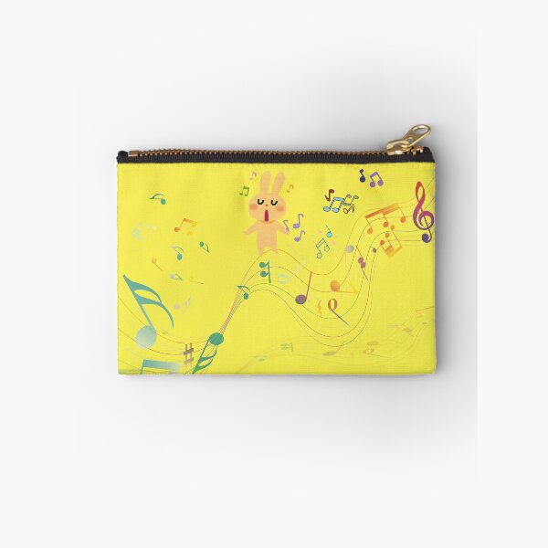 Item preview, Music Notation Flowing While Rabbit Sings designed and sold by BrightrDayMusicArt.
