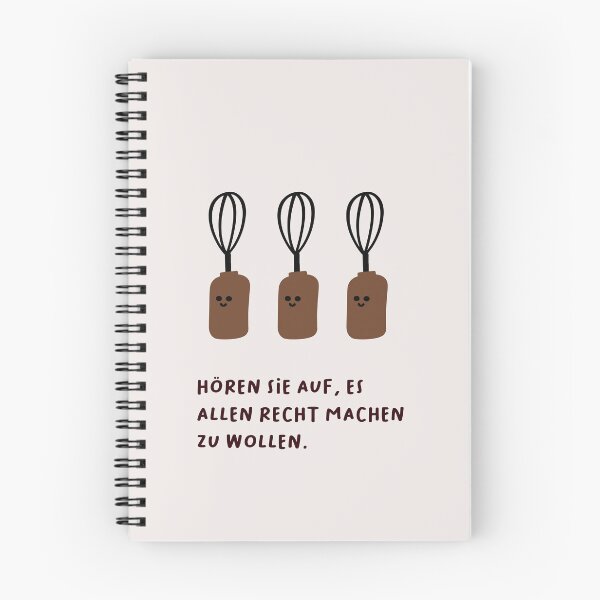Item preview, Hör auf, es allen recht machen zu wollen | Motivation and Inspiration | Cute Character Illustrations | Simple Design designed and sold by RM-Journey.