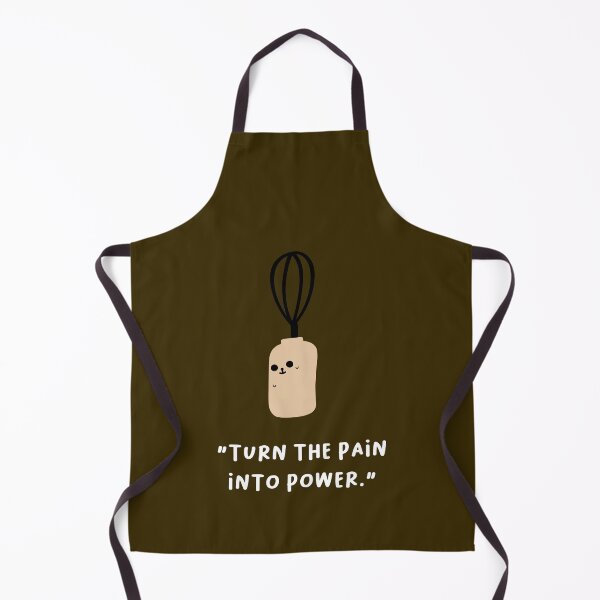Item preview, "Turn the Pain into Power." | Motivation and Inspiration | Cute Character Illustrations | Simple Design designed and sold by RM-Journey.