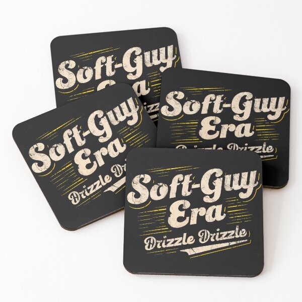 Item preview, Soft Guy Era Drizzle Drizzle Kings Men We Up Funny Soft Boy Era designed and sold by Quirky Shirts.