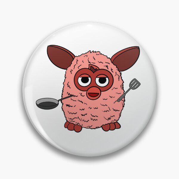 Item preview, Cherry Red Chef Furby designed and sold by Animals-by-JB.