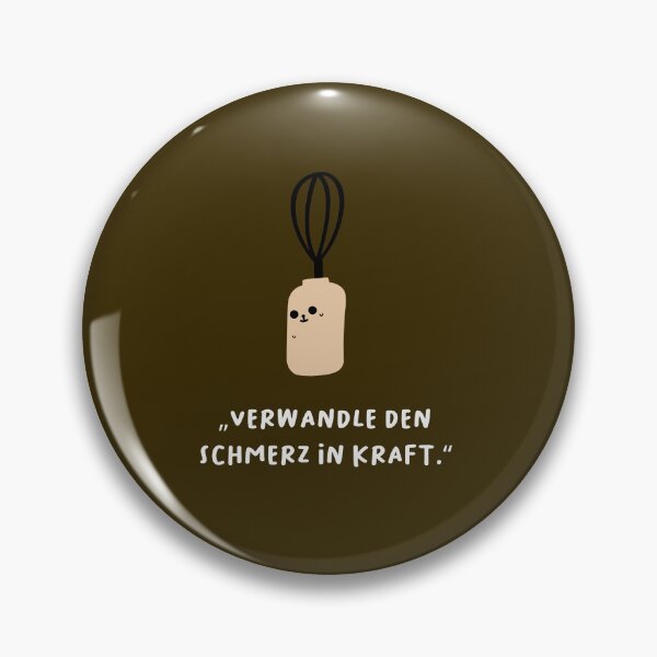 Item preview, "Verwandele den Schmerz in Kraft.” | Motivation and Inspiration | Cute Character Illustrations | Simple Design designed and sold by RM-Journey.
