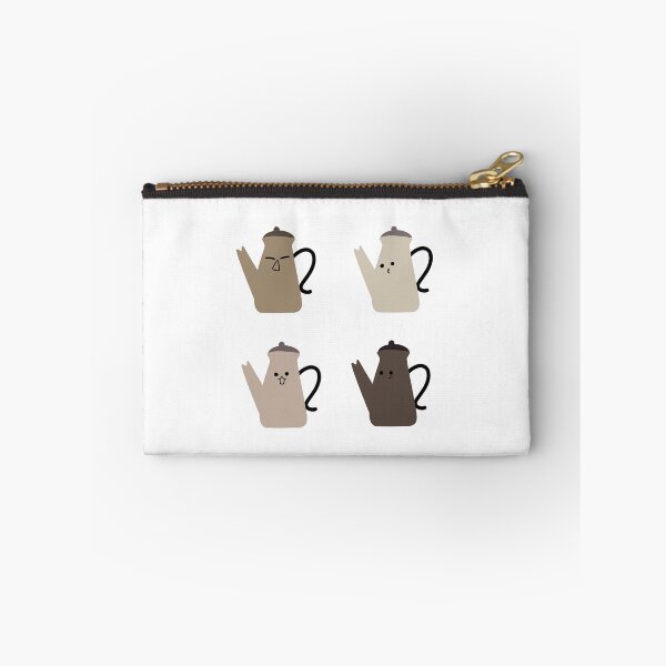 Item preview, Cute Cartoon Teapots - Vector Illustration in Warm Brown Tones designed and sold by RM-Journey.