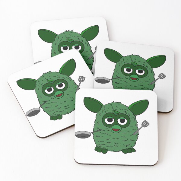 Item preview, Forest Green Chef Furby designed and sold by Animals-by-JB.