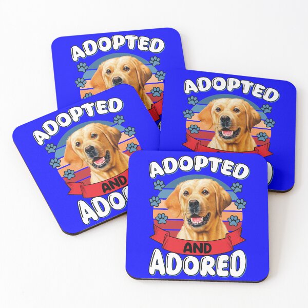 Item preview, Yellow Labrador Retriever Dog Owner Adopted And Adored designed and sold by fantasticdesign.