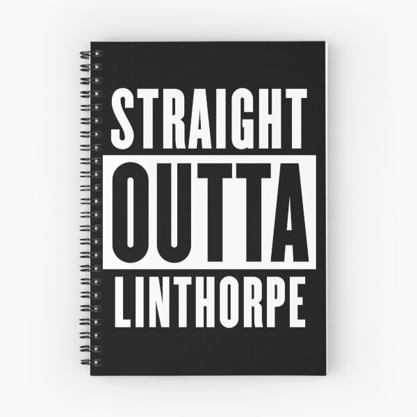 Item preview, Straight Outta Linthorpe designed and sold by Logo-A-GoGo.