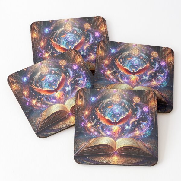 Item preview, Phoenix in cosmic dance designed and sold by Cerberus-Art.