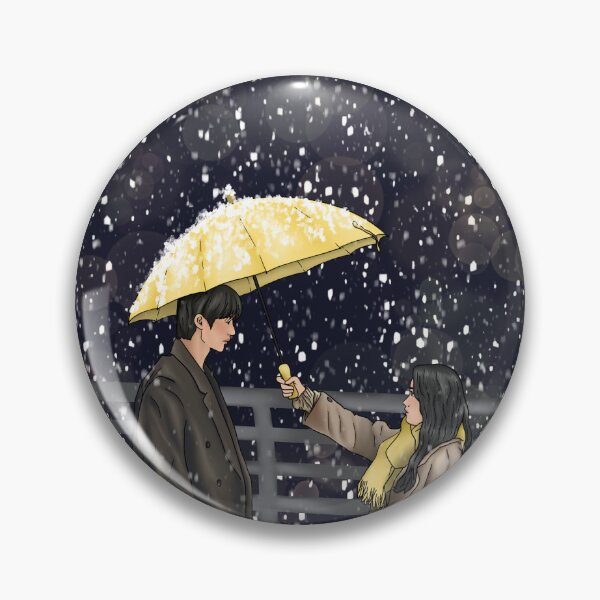 Item preview, Lovely runner yellow umbrella designed and sold by saranghart.