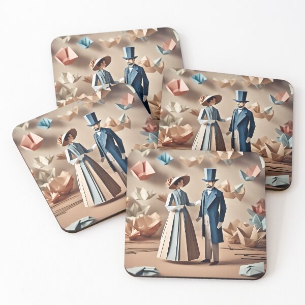 Item preview, Origami Art - Graceful Elegance: An Edwardian Love Affair designed and sold by ArtfulFolds.