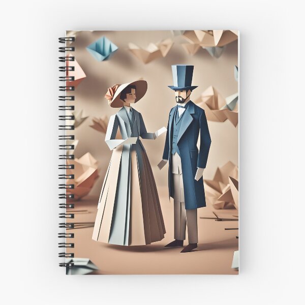 Item preview, Origami Art - Graceful Elegance: An Edwardian Love Affair designed and sold by ArtfulFolds.