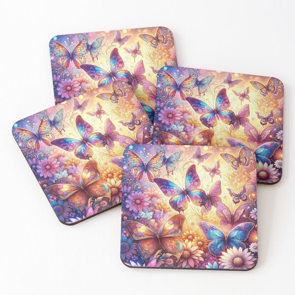 Item preview, Butterfly swirls in a sea of lights designed and sold by Cerberus-Art.