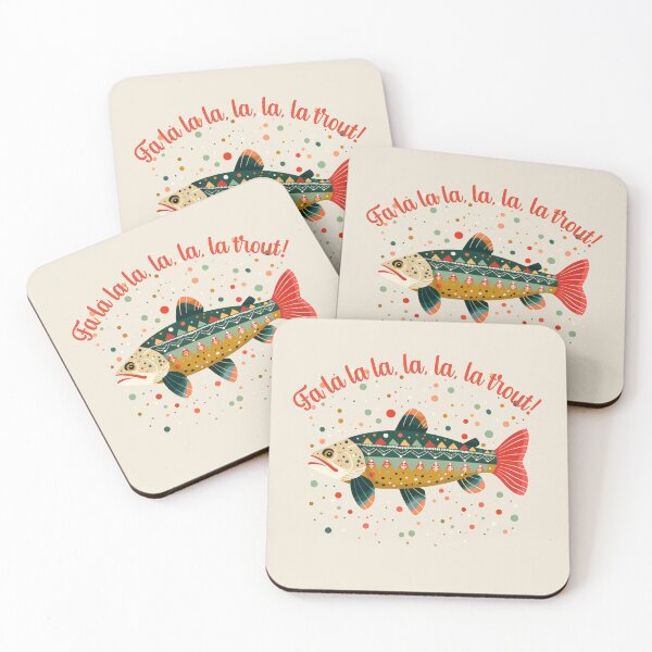 Item preview, Xmas trout designed and sold by AnnDart.