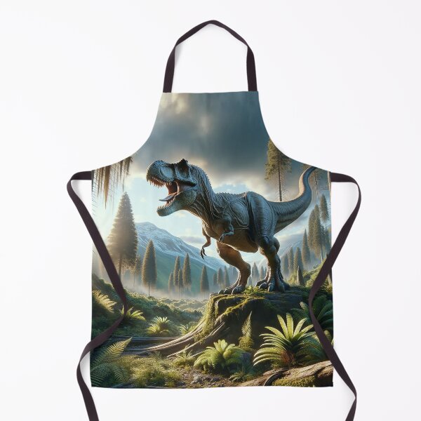 Item preview, Sunrise in the prehistoric valley designed and sold by Cerberus-Art.