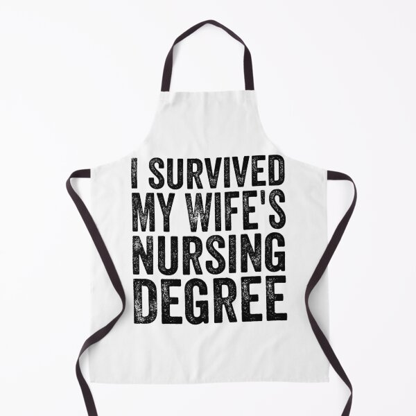 Item preview, I survived my Wife's Nursing Degree Graduation Class Of 2024 designed and sold by CORJIDOG-ART.