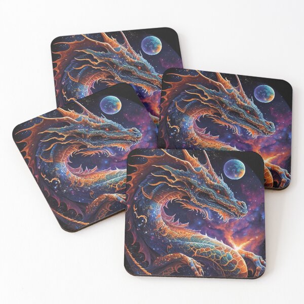 Item preview, Cosmic Space Dragon designed and sold by entwithanaxe.