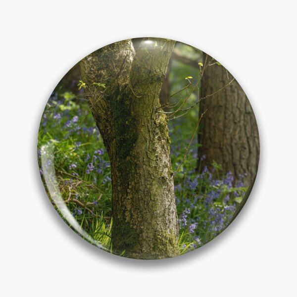 Item preview, Woodland Bluebell flowers with shallow depth of field. designed and sold by RobThorley.