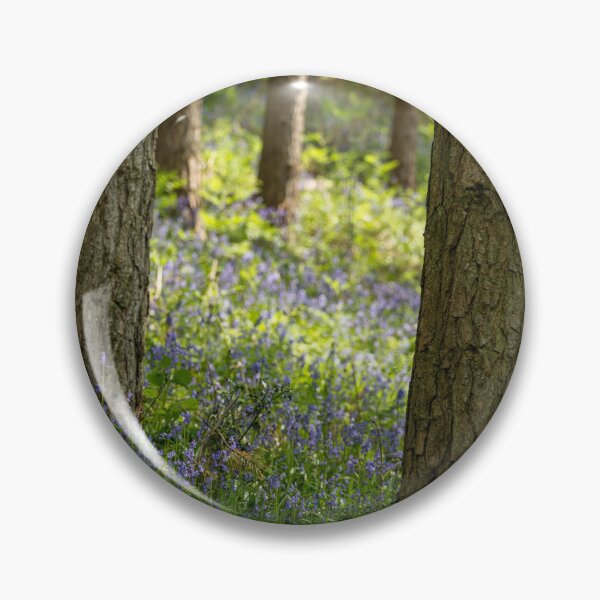 Item preview, Woodland Bluebell flowers with shallow depth of field. designed and sold by RobThorley.