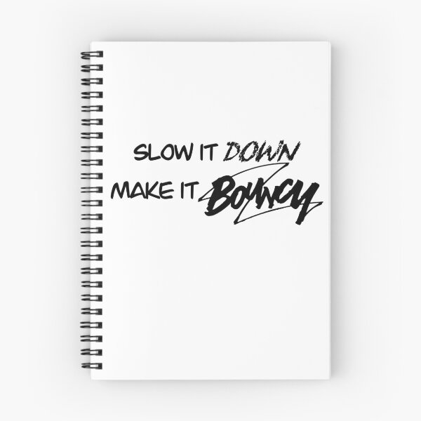 Item preview, “Slow it DOWN, Make it Bouncy” (Black Ver.) - ATEEZ designed and sold by bigbangtan1004.