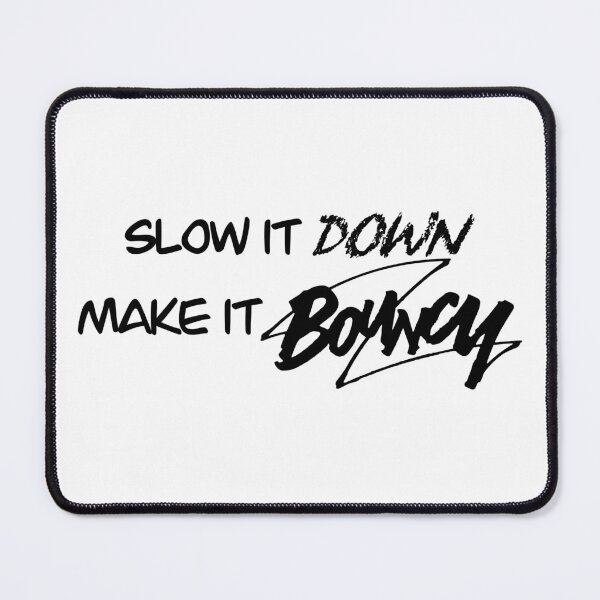 Item preview, “Slow it DOWN, Make it Bouncy” (Black Ver.) - ATEEZ designed and sold by bigbangtan1004.