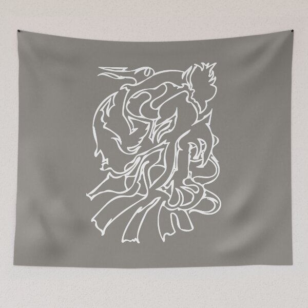 Item preview, Line art weaving a sense of impending rain designed and sold by smok33.