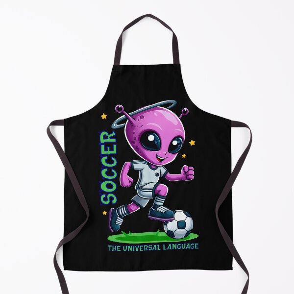 Item preview, SOCCER: the universal language - Alien Cartoon designed and sold by Second Draft Visuals.