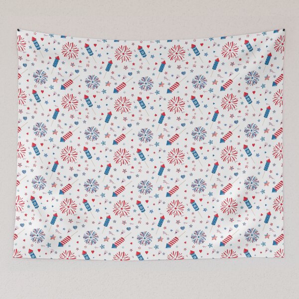 Item preview, Fourth of July Festive Pattern designed and sold by SkyTastic.