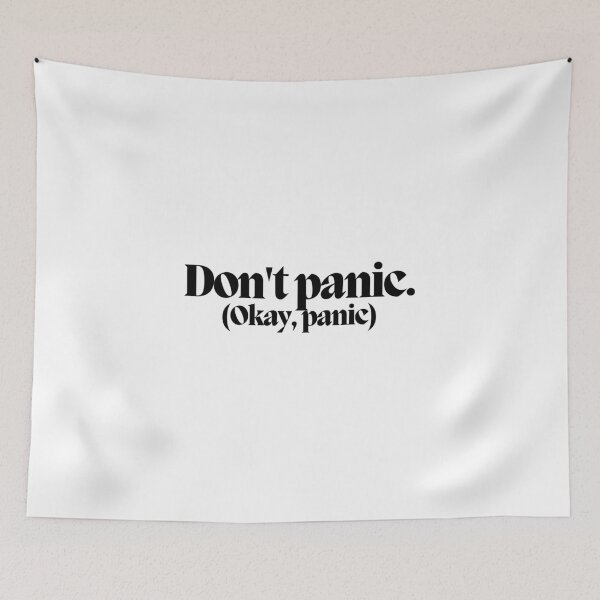 Item preview, Don't panic  designed and sold by CharmStudio.