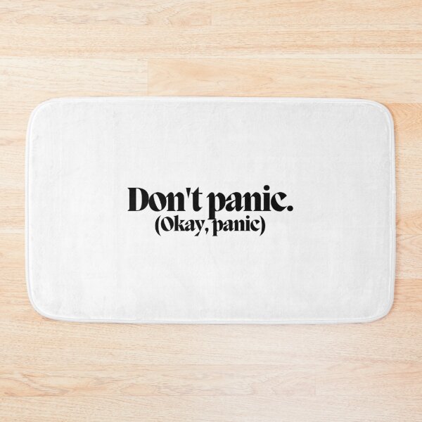 Item preview, Don't panic  designed and sold by CharmStudio.