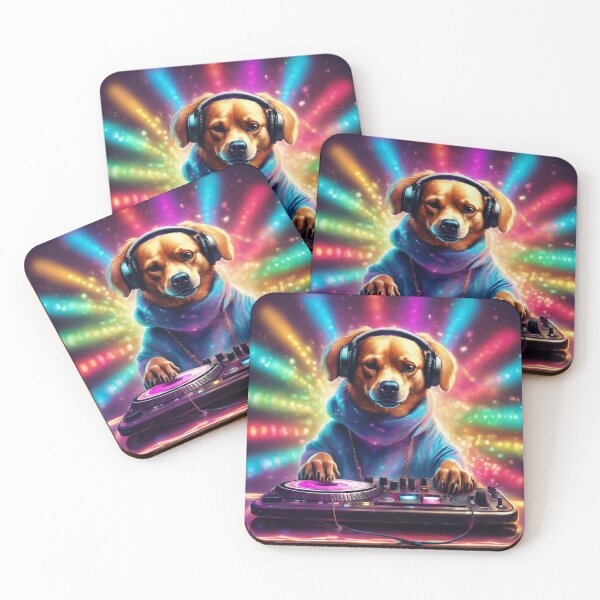Item preview, Dj dog. designed and sold by brain301.