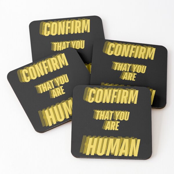Item preview, Confirm That You Are Human designed and sold by Dominic-Design.