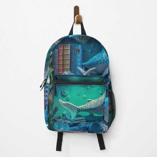 Item preview, Marine Life Library: Aquatic Wonders in Artistic Shelves designed and sold by plam50.