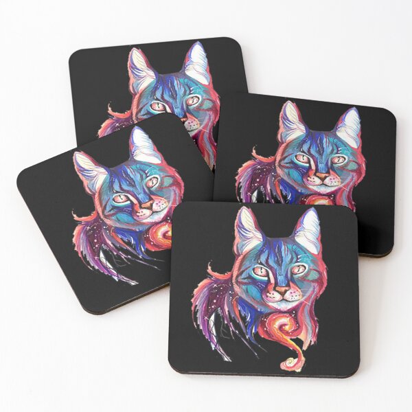 Item preview, Multicolored cat designed and sold by Magic3D.