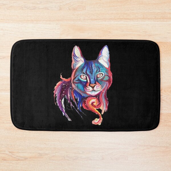 Item preview, Multicolored cat designed and sold by Magic3D.