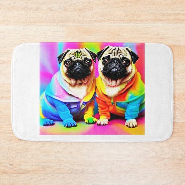Item preview, Rainbow Pug designed and sold by ChloeAnnandCo.