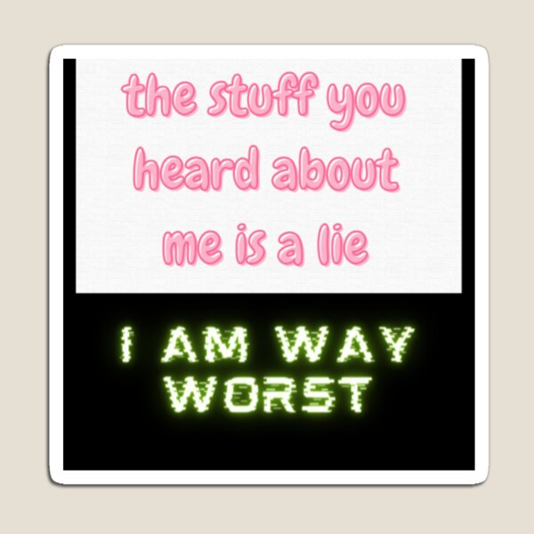Item preview, The Stuff You Heard Is A Lie designed and sold by WifiJW0526.