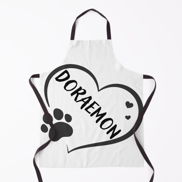 Item preview, Doraemon cat name in a heart with a paw, great gift for dog or cat owners designed and sold by OCS1337.