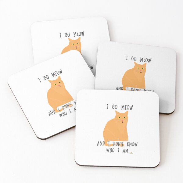 Item preview, I Go Meow Funny Cat Cartoon designed and sold by mytshirtfort.