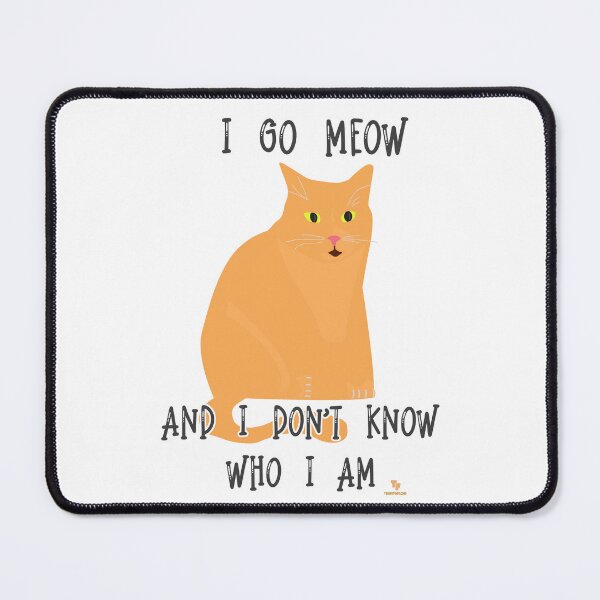 Item preview, I Go Meow Funny Cat Cartoon designed and sold by mytshirtfort.