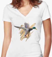 drake Women's Fitted V-Neck T-Shirt