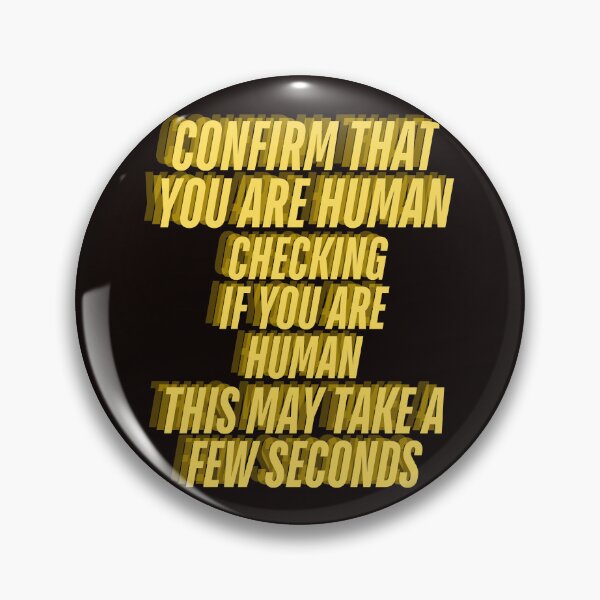 Item preview, Confirm That You Are Human designed and sold by Dominic-Design.