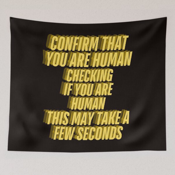 Item preview, Confirm That You Are Human designed and sold by Dominic-Design.
