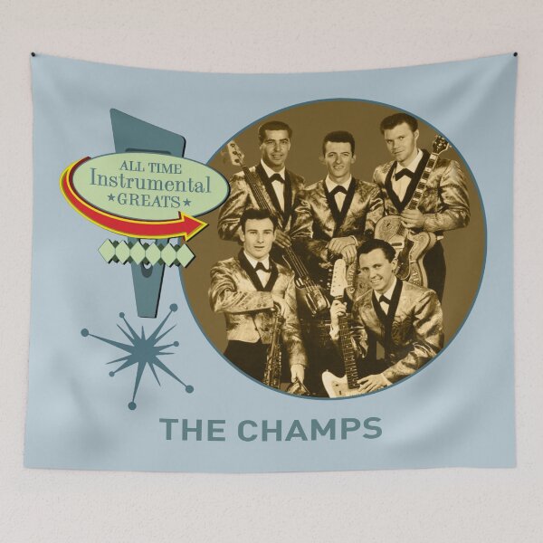 Item preview, The Champs - All Time Instrumental Greats designed and sold by TIGERDAVER.