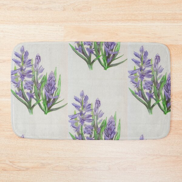 Item preview, Blue hyacinths watercolour painting  designed and sold by esvb.