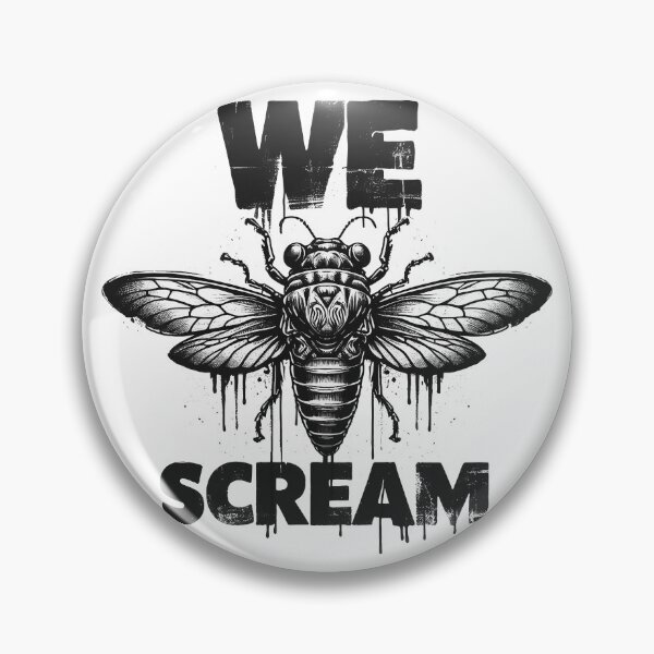 Item preview, Entomology Cicada Lover Fest We Scream designed and sold by TomFrontierArt.
