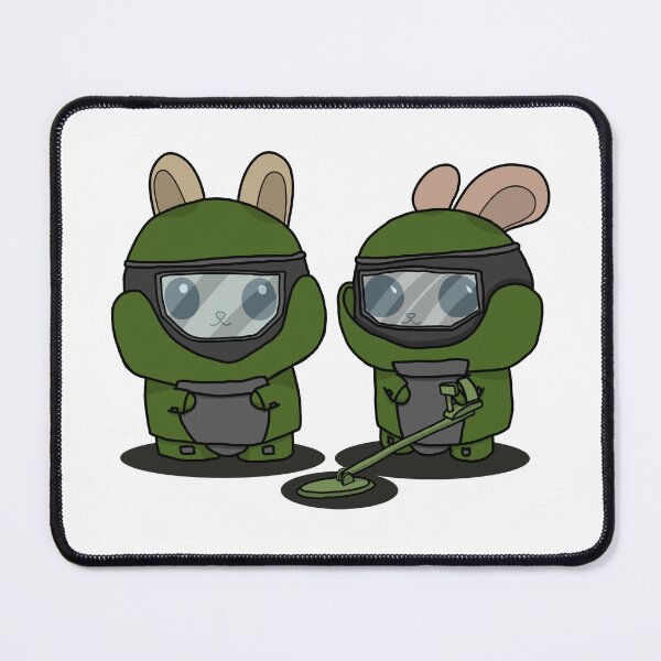 Item preview, EOD Bunnies designed and sold by DoomBot NYC.