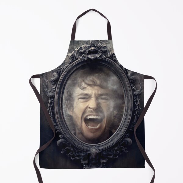 Item preview, Will Graham Haunted AU Ghost Mirror Scream designed and sold by orionlodubyal.