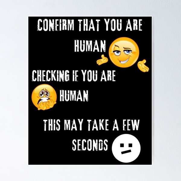 Item preview, Confirm That You Are Human designed and sold by Dominic-Design.