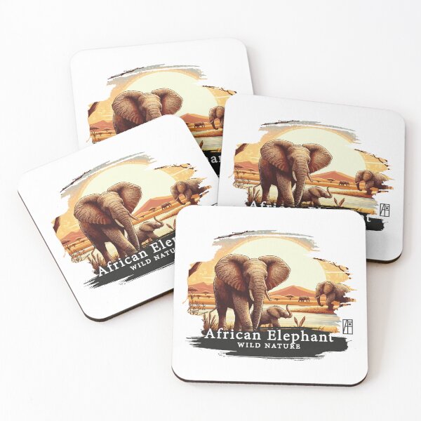 Item preview, African Elephant - WILD NATURE - ELEPHANT -2 designed and sold by ArtProjectShop.