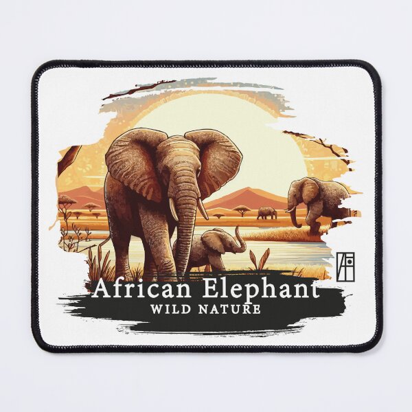 Item preview, African Elephant - WILD NATURE - ELEPHANT -2 designed and sold by ArtProjectShop.