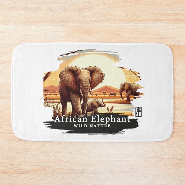 Item preview, African Elephant - WILD NATURE - ELEPHANT -2 designed and sold by ArtProjectShop.